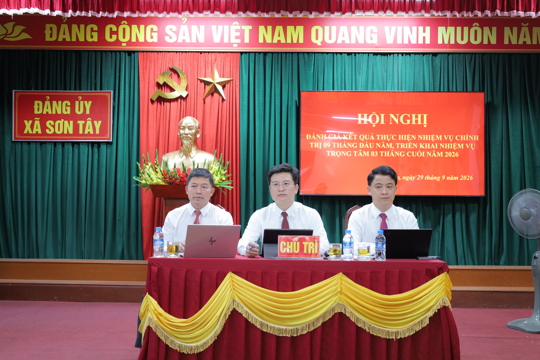 Đảng ủy Sơn Tây tập trung thực hiện nhiệm vụ trọng tâm quý IV 
