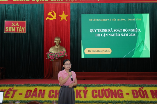 Sơn Tây tập huấn nghiệp vụ rà soát hộ nghèo, hộ cận nghèo năm 2026 